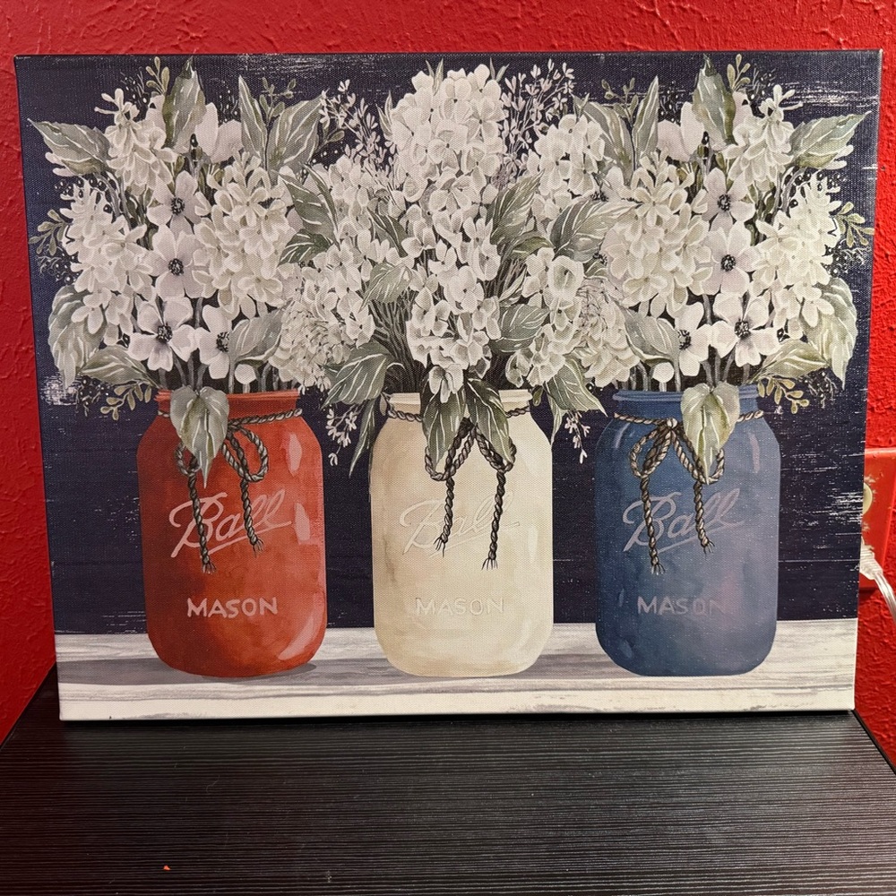 Stupell Americana Floral Bouquets Rustic Country Pride Canvases